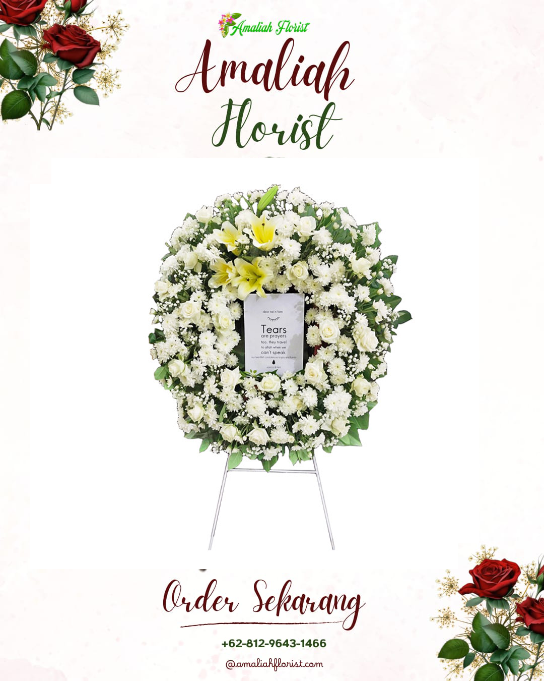 Krans Bunga Duka Pagar Alam Selatan